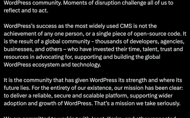 Joost de Valk Calls for Leadership Change in WordPress